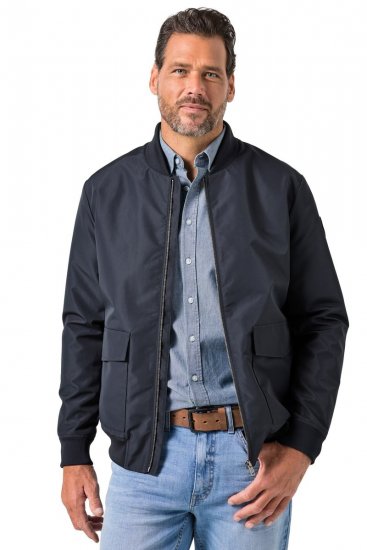 JP1880 Lightweight Blouson Jacket Navy - Kabátok - Nagyméretű Kabátok - 2XL-8XL