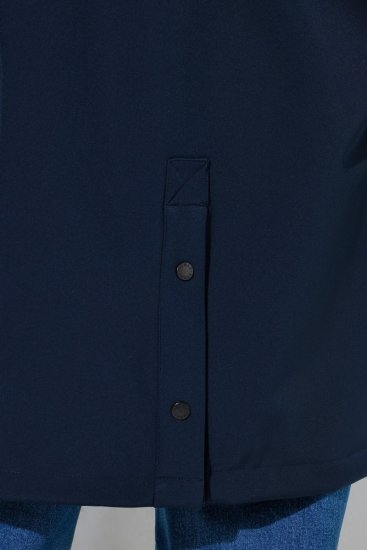Ulla Popken 846278 Softshell kabát Sötétkék - Kabátok - Női plus size kabátok