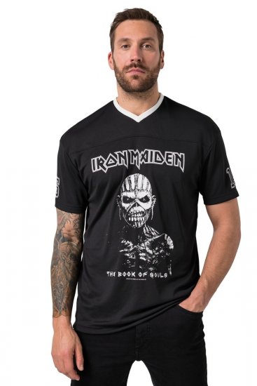 JP1880 Iron Maiden The Book of Souls T-Shirt Black - Zenekaros pólók - Zenekaros pólók nagy méretben