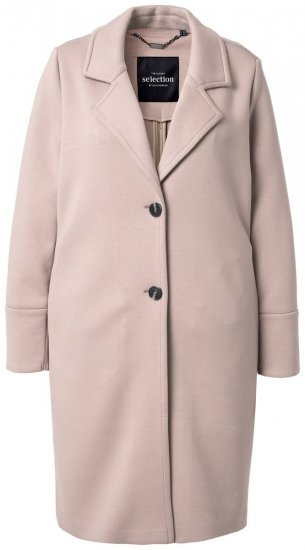Ulla Popken 846929 Kabát Bézs - Kabátok - Női plus size kabátok