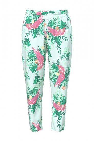 Ulla Popken 846971 Mintás pizsama Világoszöld - Pizsama/Loungewear - 