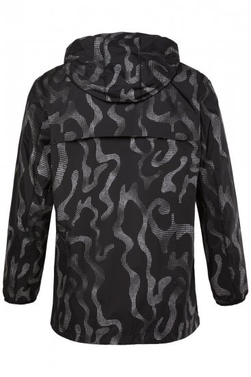 Jay-Pi 847852 Ultrakönnyű outdoor dzseki fényvisszaverő mintával Fekete - Kabátok - Nagyméretű Kabátok - 2XL-8XL