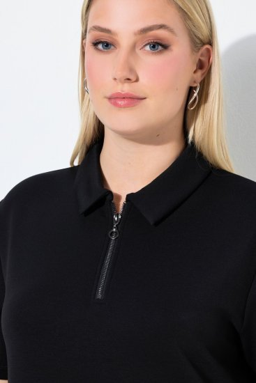 Ulla Popken 848105 Pulóverruha Fekete - Ruhák - Ruhák minden méretben