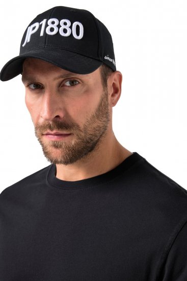 JP1880 848970 Baseballsapka Fekete - Baseballsapkák - 