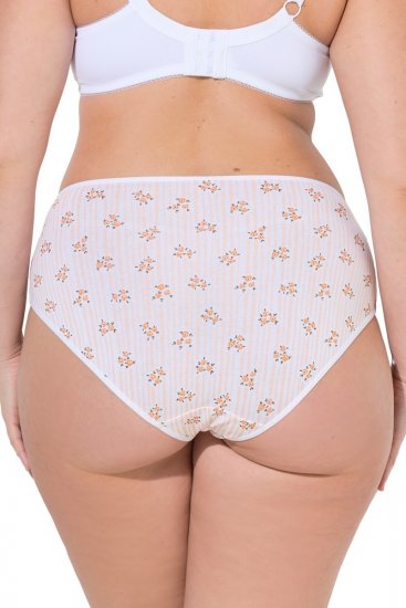 Ulla Popken 849098 Virágos alsók 6 db Narancssárga - Alsók - 