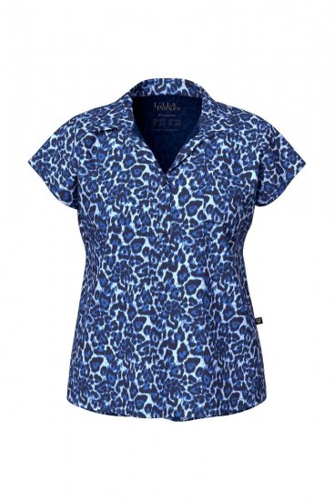 Ulla Popken 849144 Állatmintás pizsama Sötétkék - Pizsama/Loungewear - 