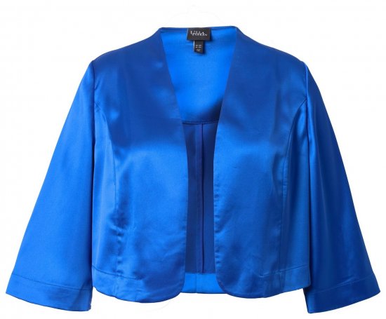 Ulla Popken 849457 Boleró Királykék - Ulla Popken - Ulla Popken Plus-Size Ruházat