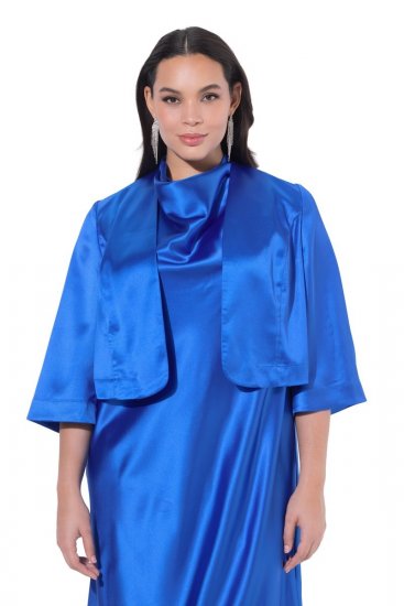 Ulla Popken 849457 Boleró Királykék - Ulla Popken - Ulla Popken Plus-Size Ruházat