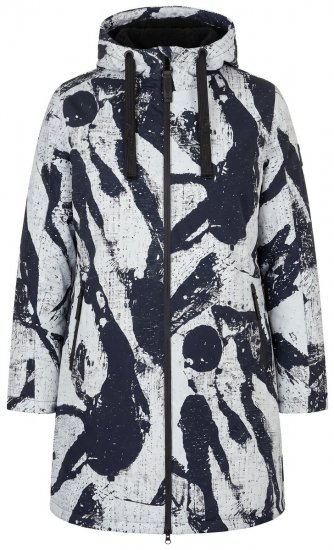 Ulla Popken 849984 Funkcionális kabát Szürke - Kabátok - Női plus size kabátok
