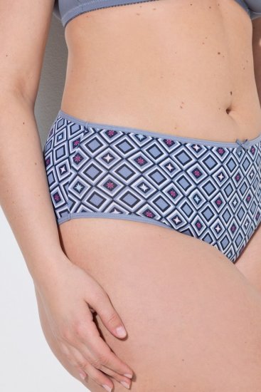 Ulla Popken 850077 Mintás alsók 5 db Világoskék - Alsók - 