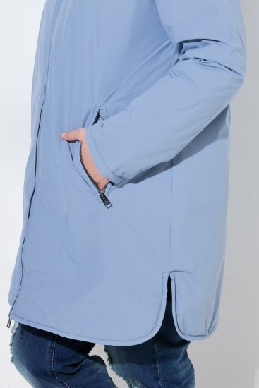 Ulla Popken 850361 Funkcionális dzseki Denimkék - Dzsekik - Nagy méretű női dzsekik
