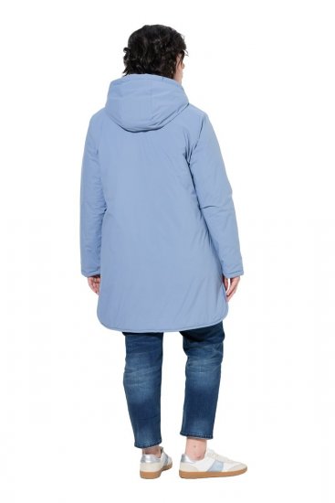 Ulla Popken 850361 Funkcionális dzseki Denimkék - Dzsekik - Nagy méretű női dzsekik