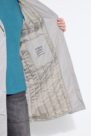 Ulla Popken 850774 Funkcionális kabát Szürke - Kabátok - Női plus size kabátok