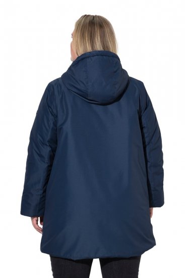 Ulla Popken 850794 Funkcionális kabát Sötétkék - Kabátok - Női plus size kabátok
