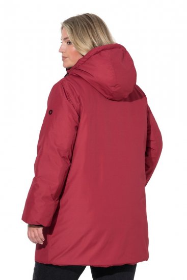 Ulla Popken 850794 Funkcionális kabát Piros - Kabátok - Női plus size kabátok