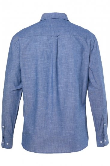 JP1880 850931 Hosszú ujjú chambray ing Denimkék TALL - TALL ingek - TALL ingek magas férfiaknak