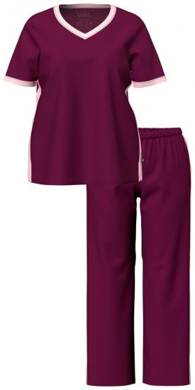 Ulla Popken 851245 Pizsama Bogyópiros - Pizsama/Loungewear - 