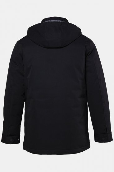 JP1880 851351 Funkcionális dzseki kapucnival Fekete - Kabátok - Nagyméretű Kabátok - 2XL-8XL