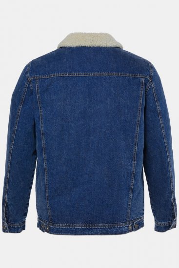 JP1880 851363 Farmerdzseki teddy béléssel Denimkék - Kabátok - Nagyméretű Kabátok - 2XL-8XL