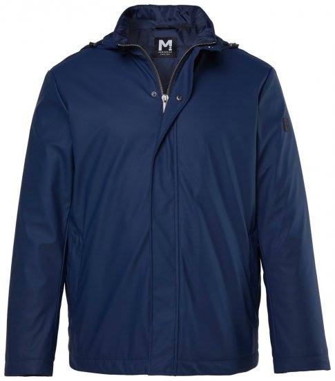 Men+ 566 Dzseki levehető kapucnival Sötétkék - Kabátok - Nagyméretű Kabátok - 2XL-8XL