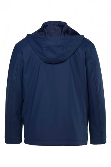 Men+ 566 Dzseki levehető kapucnival Sötétkék - Kabátok - Nagyméretű Kabátok - 2XL-8XL