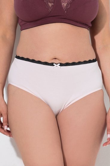 Ulla Popken 851711 Virágos alsók 5 db Barna - Alsók - 