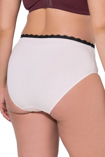 Ulla Popken 851711 Virágos alsók 5 db Barna - Alsók - 