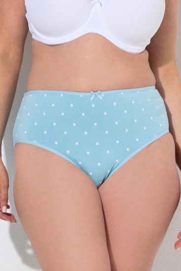 Ulla Popken 851714 Mintás alsók 5 db Fekete - Alsók - 