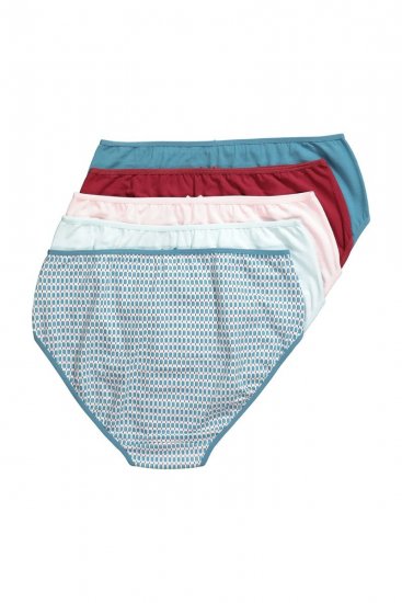 Ulla Popken 851725 Mintás alsók 5 db Lila - Alsók - 