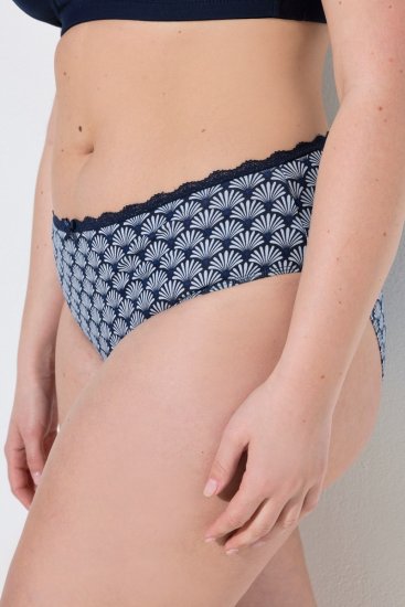 Ulla Popken 851730 Mintás alsók 5 db Világoskék - Alsók - 