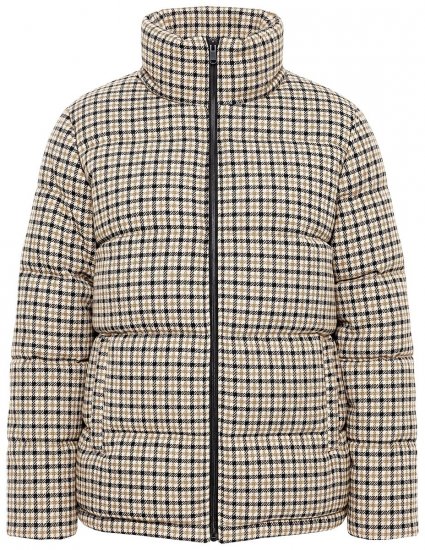 Ulla Popken 851822 Steppelt kabát Törtfehér - Kabátok - Női plus size kabátok