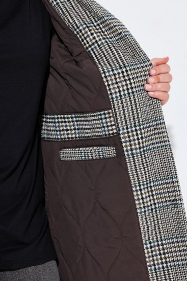 Ulla Popken 851826 Gyapjúkabát Törtfehér - Kabátok - Női plus size kabátok