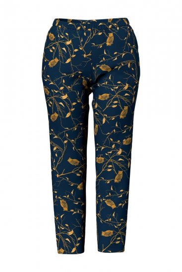 Ulla Popken 852577 Mintás pizsama Sötétkék - Pizsama/Loungewear - 