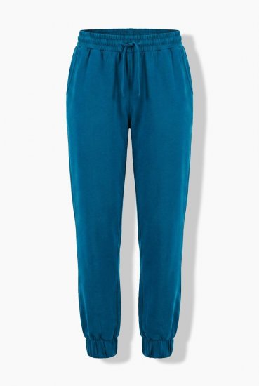 Ulla Popken 852725 Otthoni nadrág Petrol - Pizsama/Loungewear - 