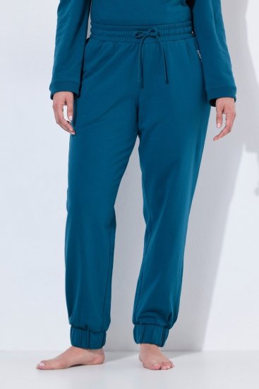 Ulla Popken 852725 Otthoni nadrág Petrol - Pizsama/Loungewear - 