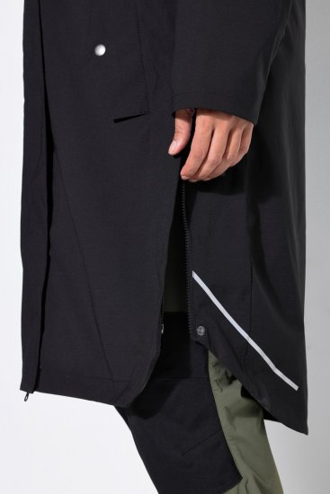 Ulla Popken 852901 Funkcionális kabát Fekete - Kabátok - Női plus size kabátok