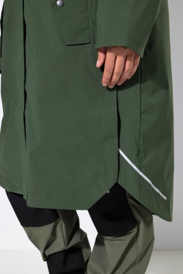 Ulla Popken 852901 Funkcionális kabát Olívazöld - Kabátok - Női plus size kabátok