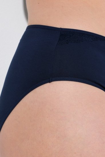 Ulla Popken 853698 Alsók csipkével 5 db Fekete - Alsók - 
