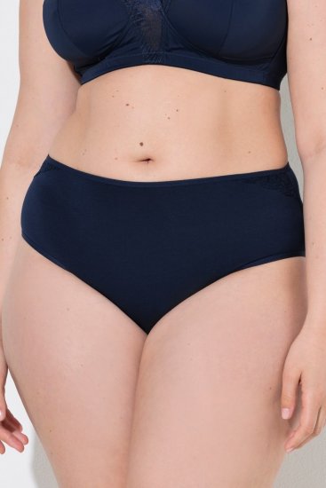 Ulla Popken 853698 Alsók csipkével 5 db Fekete - Alsók - 
