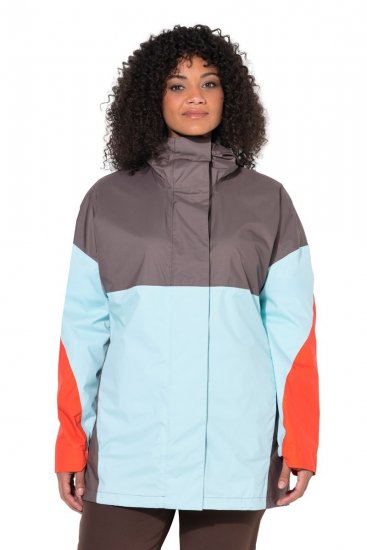 Ulla Popken 855313 Parka Taupe - Kabátok - Női plus size kabátok