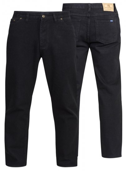 Rockford Comfort Jeans Black TALL SIZES - FÉRFIRUHÁZAT MT-6XLT - TALL-méretek