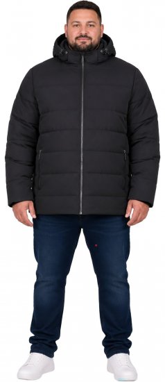 Dobsom Torino Kabát Fekete - Sportruházat - Nagyméretű Sportruházat 2XL-10XL