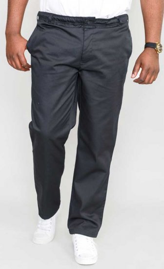 D555 Basilio Pants with elasticated waist Black - Farmer & nadrág - Farmer és nadrág - W40-W70