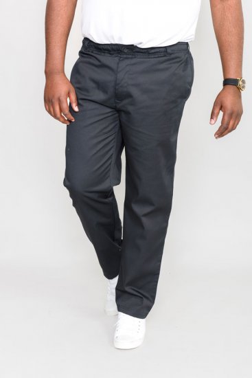 D555 Basilio Pants with elasticated waist Black - Farmer & nadrág - Farmer és nadrág - W40-W70