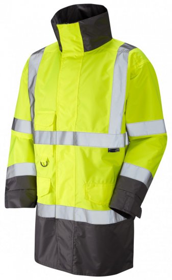 Leo Torridge Breathable Lightweight Anorak Hi-Vis Yellow - Munkaruha - Nagyméretű Munkaruha 3XL-6XL