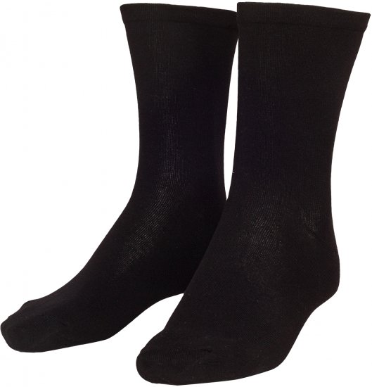 Adamo Adrian Sensitive-socks Black 2-pack - Alsónemű & strandruhák - Nagyméretű Alsónemű 2XL-8XL