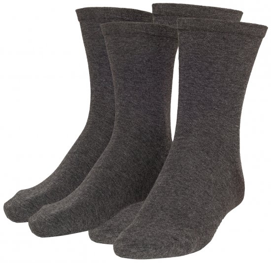 Adamo Adrian Sensitive-socks Charcoal 2-pack - Alsónemű & strandruhák - Nagyméretű Alsónemű 2XL-8XL
