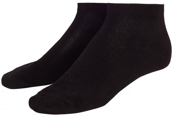 Adamo Anton sneaker-socks Black 4-pack - Alsónemű & strandruhák - Nagyméretű Alsónemű 2XL-8XL