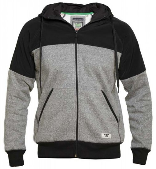 D555 Banbury Hoodie Black - Pulóverek & kapucnis pulóverek - Pulóverek & Kapucnis pulóver 2XL-12XL