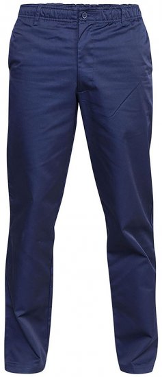 D555 Basilio Pants with elasticated waist Navy - Farmer & nadrág - Farmer és nadrág - W40-W70